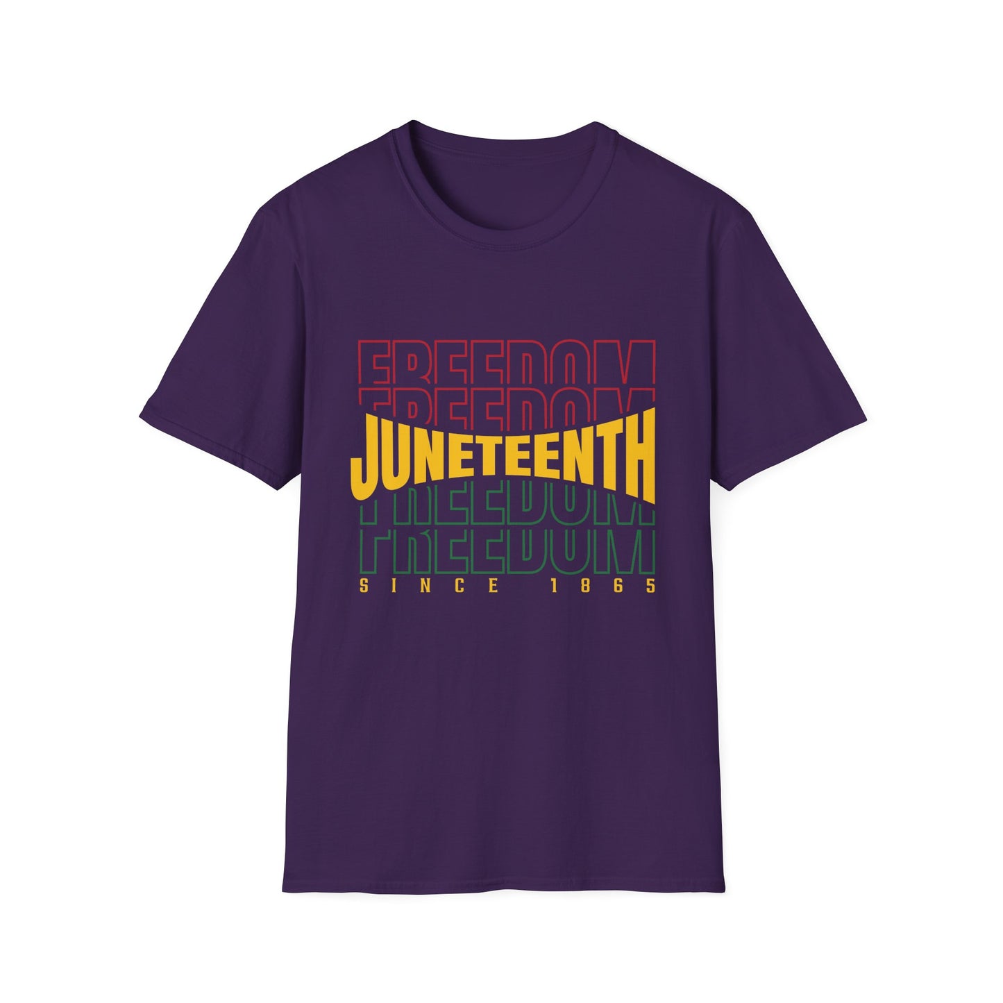 Juneteenth Freedom T-Shirt, Unisex Softstyle Tee, Celebrate Freedom, African American History, Independence Day Shirt, Gift for Activists