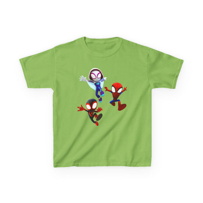 Kids Spider-Man Adventure Tee - Fun and Cozy Cotton T-Shirt for Young Superhero Fans