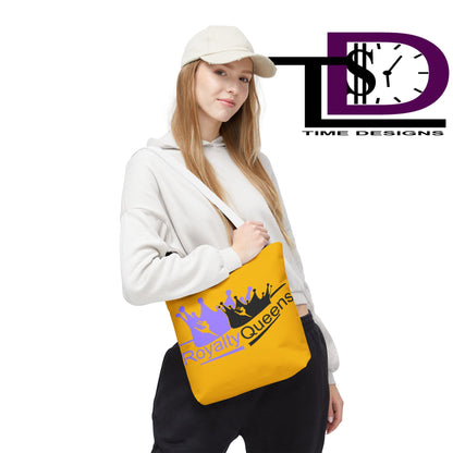 Royalty Queens Tote Bag - Bold AOP Design, Perfect for Everyday Use, Gifts for Queens, Princess Gifts, Stylish Eco-Friendly Bag