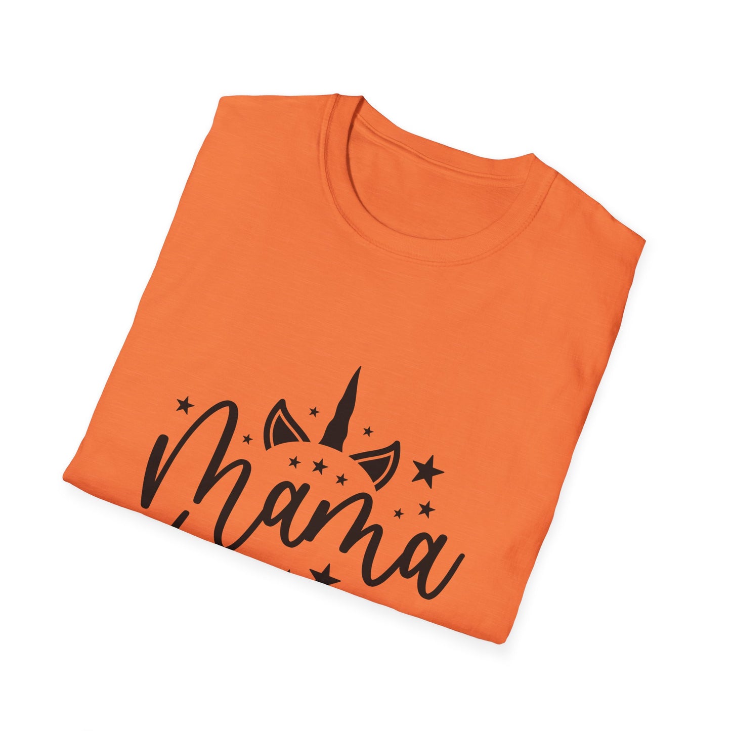 Mama Unicorn Unisex Softstyle T-Shirt - Fun & Stylish Gift for Moms