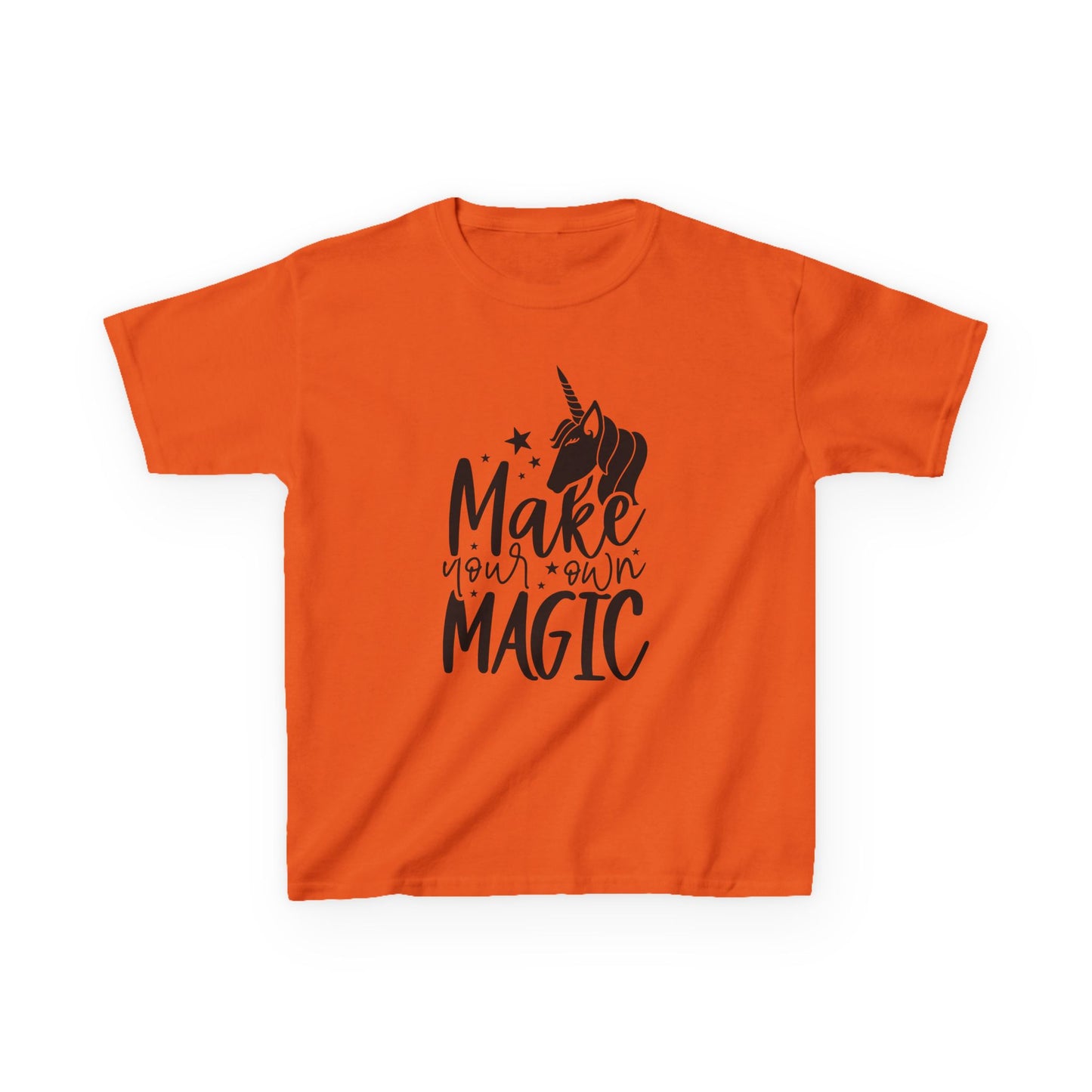 Kids Unicorn Magic Tee - 'Make Your Own Magic' Cotton Shirt