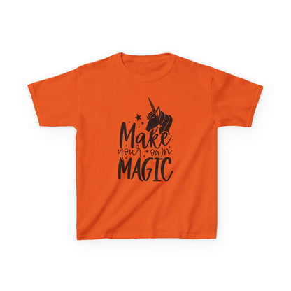 Kids Unicorn Magic Tee - 'Make Your Own Magic' Cotton Shirt