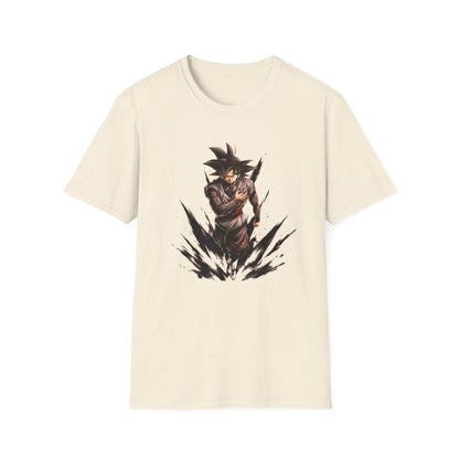 Epic Dragon Fighter Unisex T-Shirt, Anime Tee, Comfortable Casual Wear, Graphic Tee, Gift for Fans, Perfect for Events