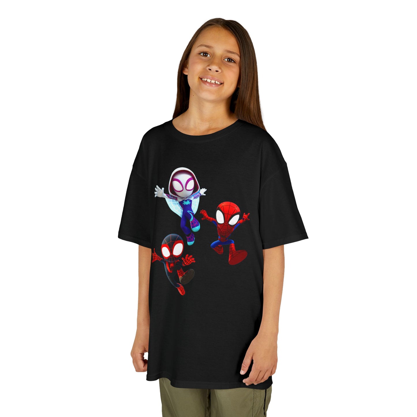 Kids Spider-Man Adventure Tee - Fun and Cozy Cotton T-Shirt for Young Superhero Fans