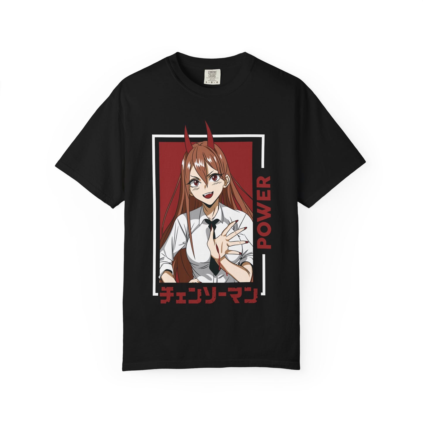 Anime Power T-Shirt, Trendy Unisex Tee, Cool Graphic Tee, Gift for Anime Fans, Anime Merchandise, Casual Wear