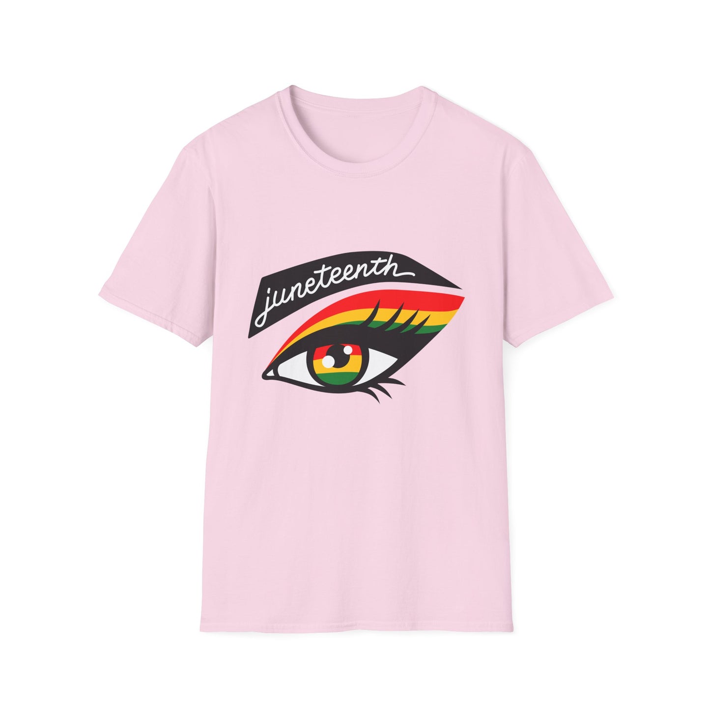 Juneteenth Eye Graphic T-Shirt, Unisex Tee, Afrocentric Apparel, Celebratory Wear, Black History Month Gift, Inclusive Fashion