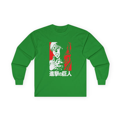 Attack on Titan Anime Long Sleeve Tee — Shingeki no Kyojin Graphic Shirt