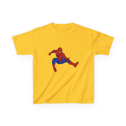 Kids Spiderman Tee, Fun Kids T-Shirt, Superhero Cotton Shirt, Birthday Gift, Kids Party Wear