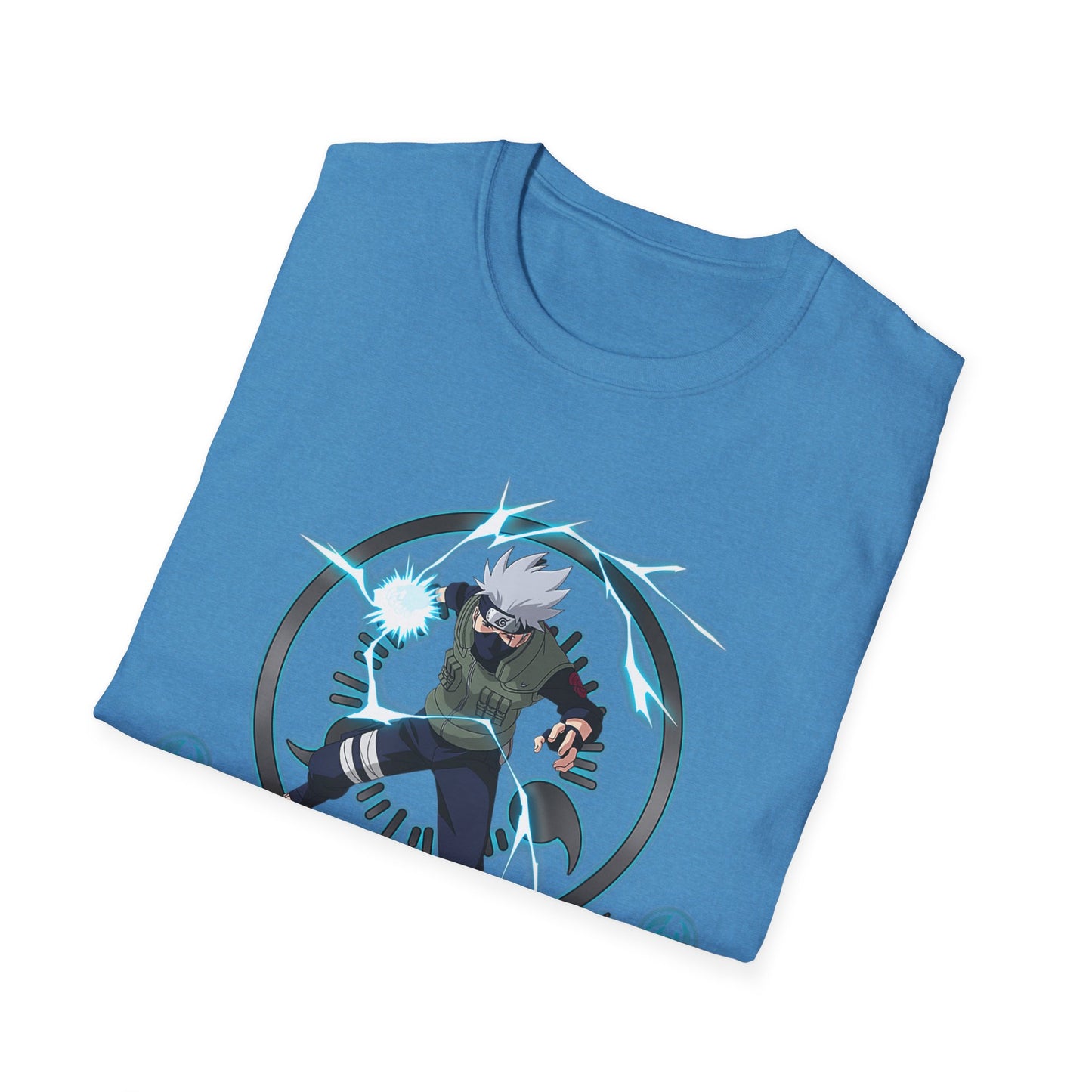 Kakashi Unisex Softstyle T-Shirt - Perfect for Anime Fans