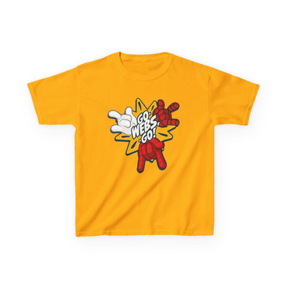 Kids Superhero Graphic Tee - Go Webs Go!