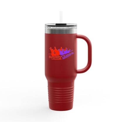 Royalty Queens Insulated Travel Mug - 40oz | Queen-Themed Drinkware for Travel, Gifts, Parties, and Everyday Use
