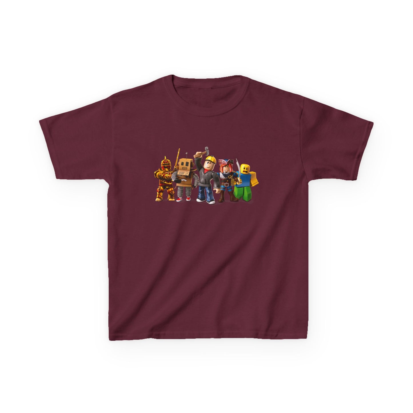 Minecraft Characters Kids Tee, Gamer T-Shirt, Fun Casual Wear, Birthday Gift, Children's Apparel