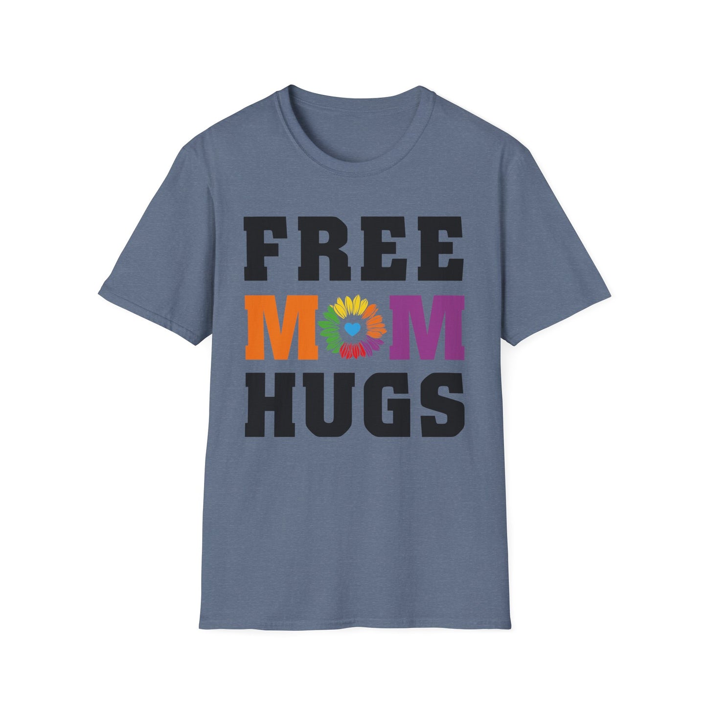 Free Mom Hugs Unisex Softstyle T-Shirt, Perfect for Mother's Day, Gift for Moms, Fun Family Gatherings, LGBTQ Support Tee, Summer [...]