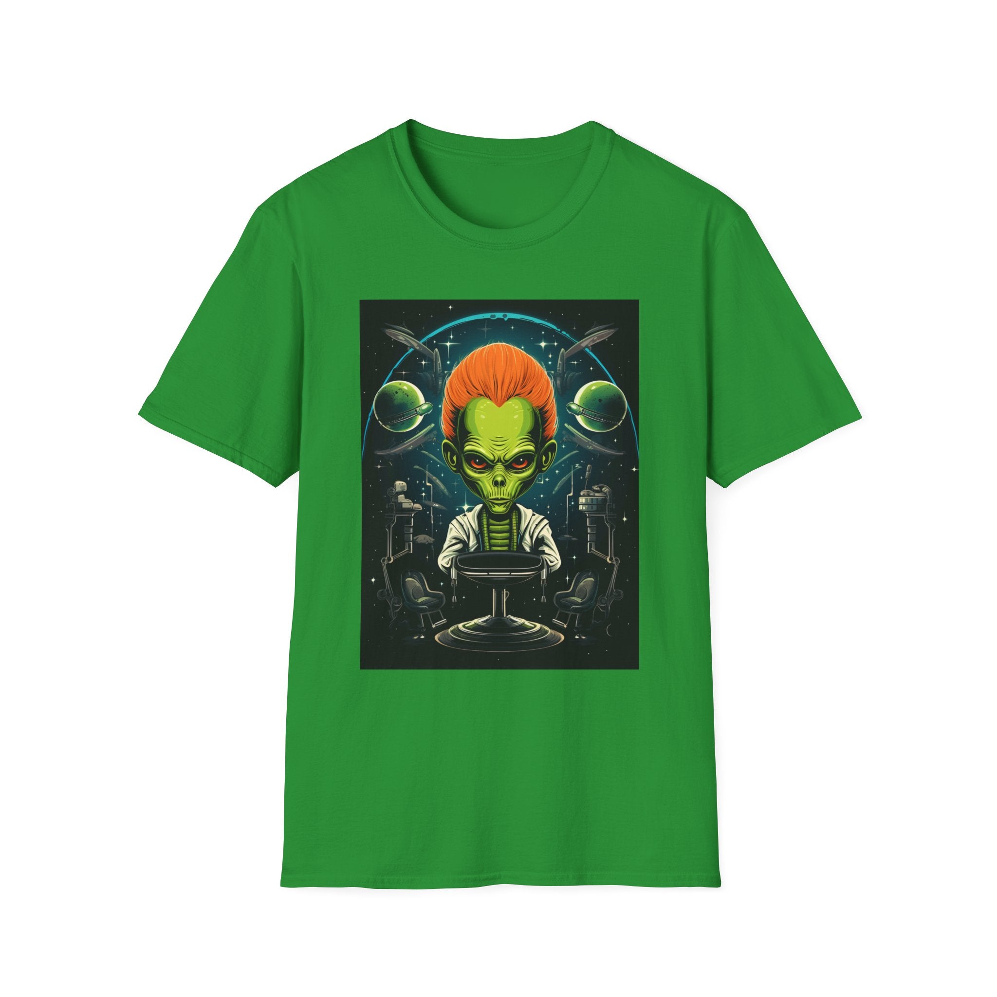 Alien Galaxy Unisex T-Shirt - Cosmic Art Design