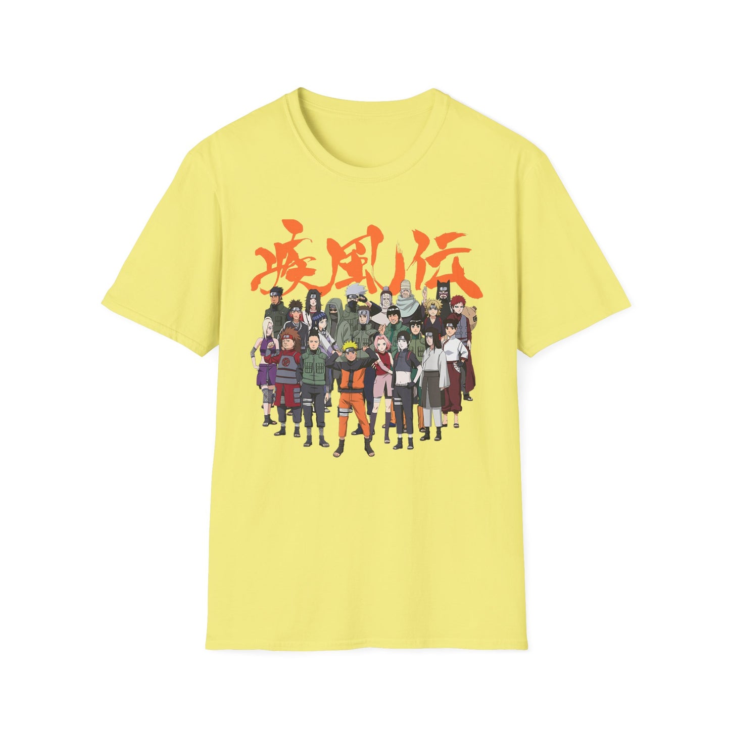 Anime-Inspired Unisex Softstyle T-Shirt - Perfect for Fans of Adventure and Friendship