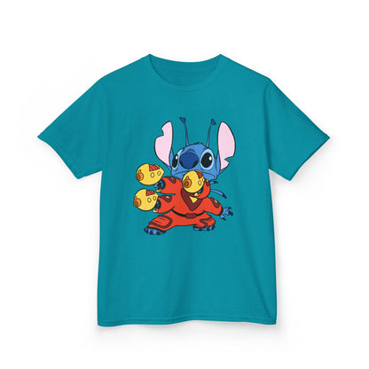 Colorful Kids Tee with Fun Cartoon Design
