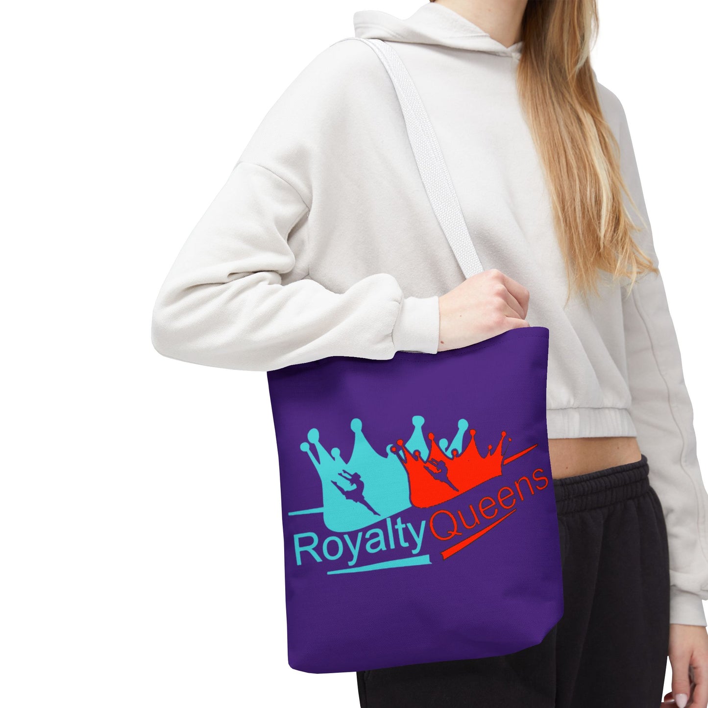 Royalty Queens Tote Bag | Colorful Reusable Shopping Bag, Gift for Queens, Birthday Gift, Inspirational Carryall, Women Empowerment Tote