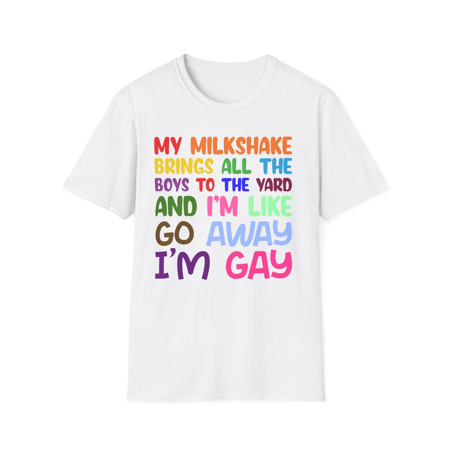 Prideful Unisex T-Shirt with Fun Quote, Queer Humor Tee, LGBT Pride Shirt, Birthday Gift, Summer Casual Wear