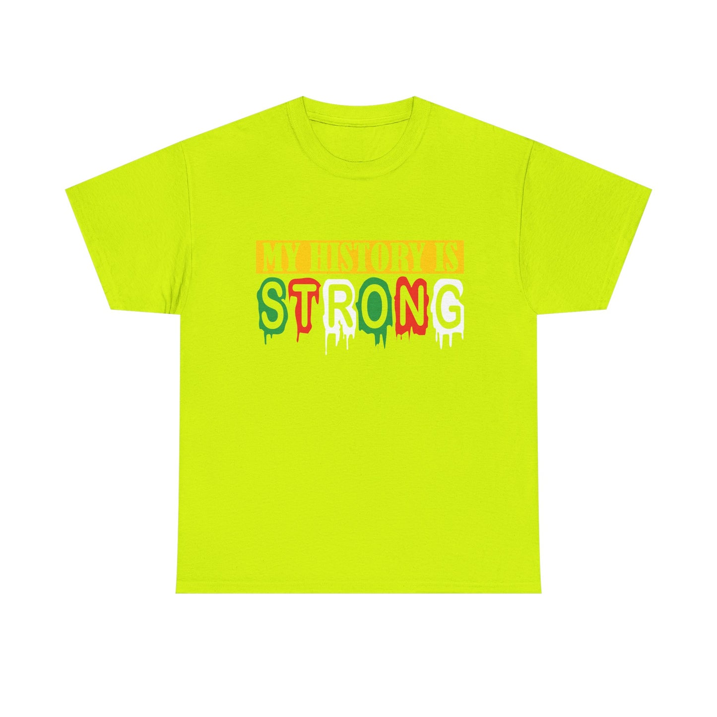 Empowerment Unisex Heavy Cotton Tee | My History Is Strong, Inspirational Shirt, Affirmation Tee, Black History Month Tee, Gift for [...]