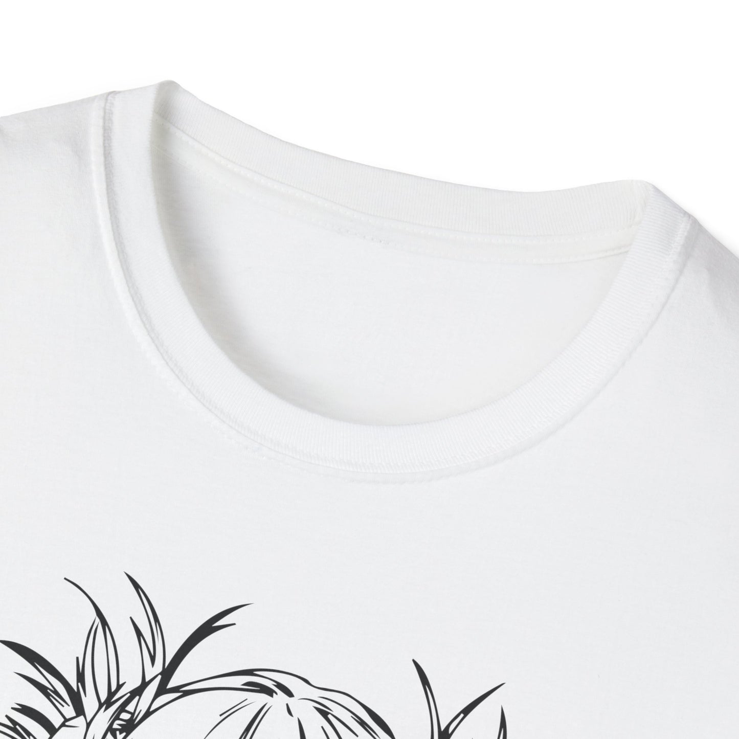 Cute Anime Character Unisex Softstyle T-Shirt - Perfect for Fans and Casual Wear