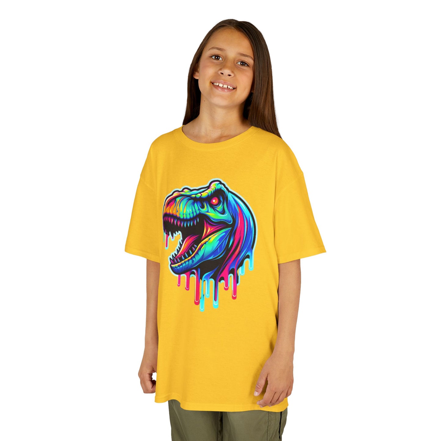 Colorful Dinosaur Kids Tee - Fun for Parties & Everyday Adventures