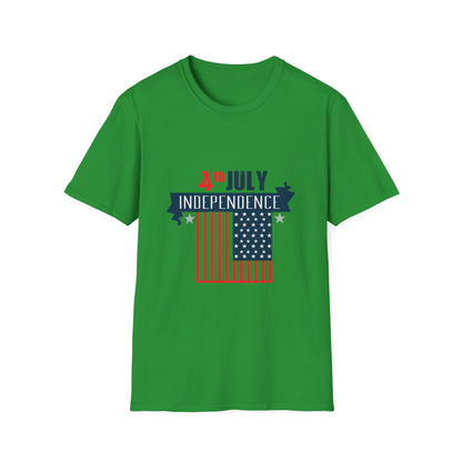 Independence Day Unisex T-Shirt, 4th of July Tee, Holiday Shirt, Patriotic Apparel, Summer Celebration Wear