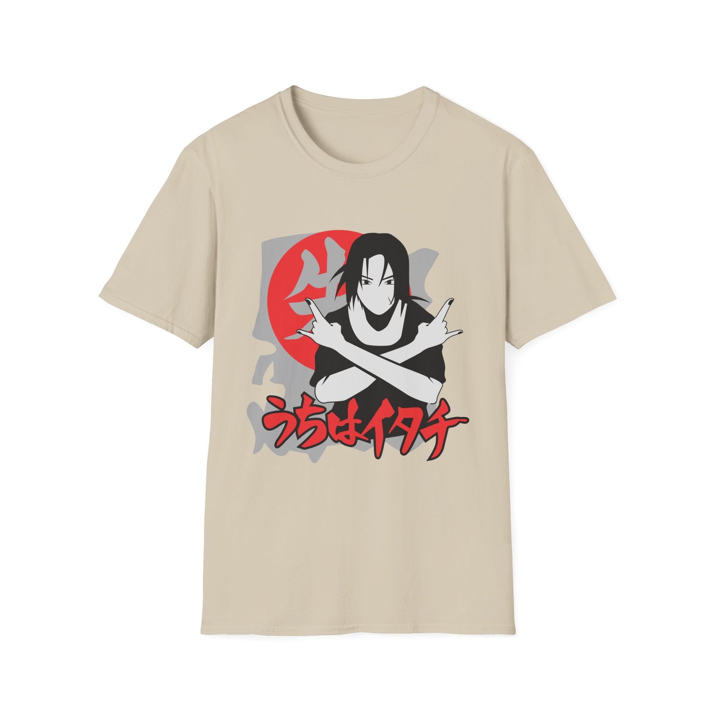 Unisex Softstyle Anime T-Shirt - Iconic Itachi Design