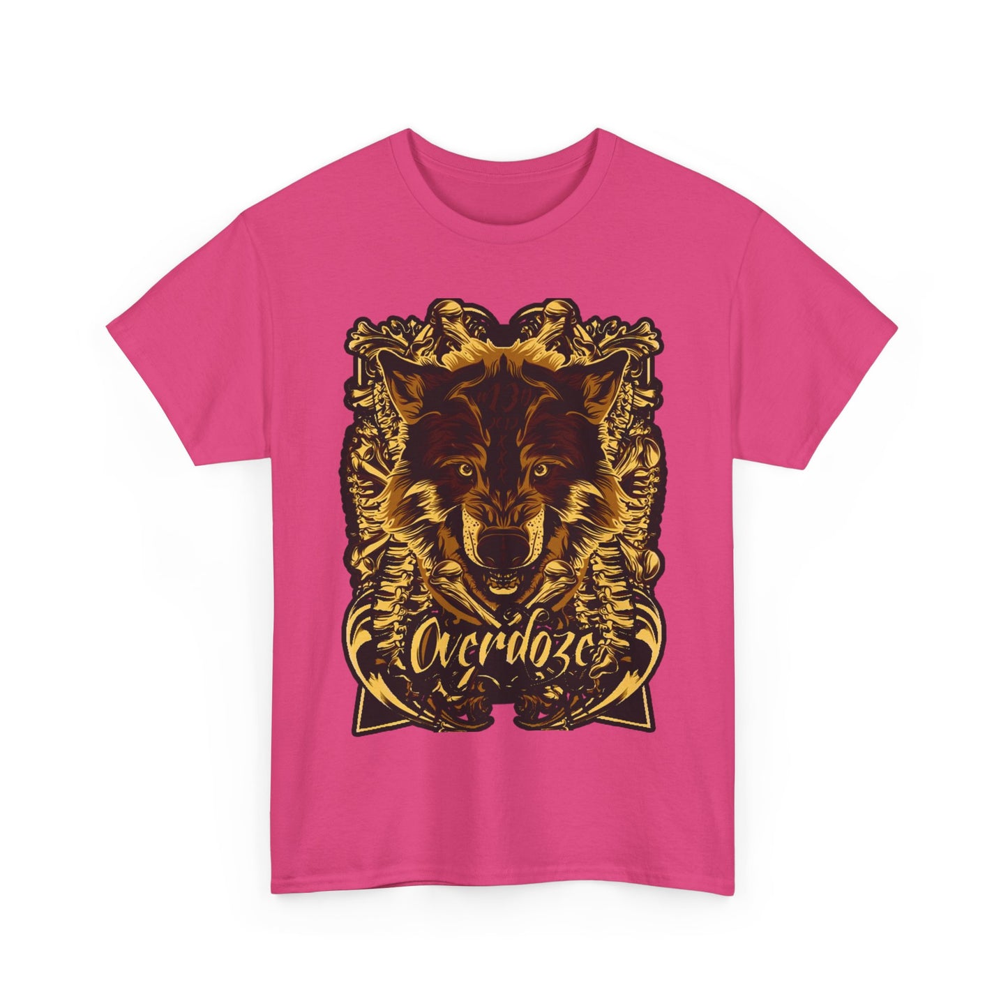 Courageous Wolf Unisex Heavy Cotton Tee