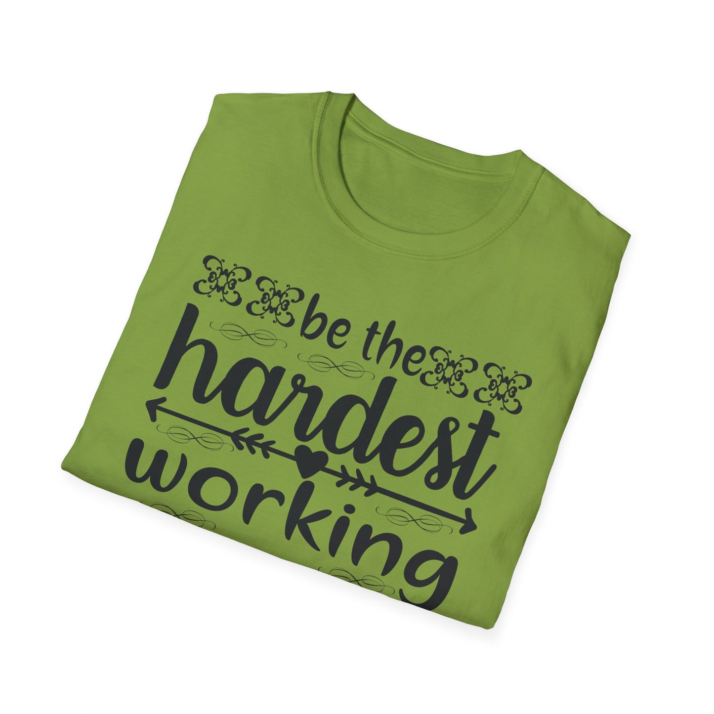 Motivational T-Shirt - Be the Hardest Working Person You Know, Unisex Tee, Gift for Graduates, Inspirational Apparel, Workwear, Casual [...]