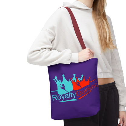 Royalty Queens Tote Bag | Colorful Reusable Shopping Bag, Gift for Queens, Birthday Gift, Inspirational Carryall, Women Empowerment Tote