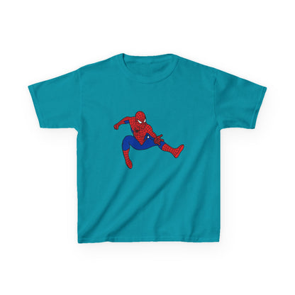 Kids Spiderman Tee, Fun Kids T-Shirt, Superhero Cotton Shirt, Birthday Gift, Kids Party Wear