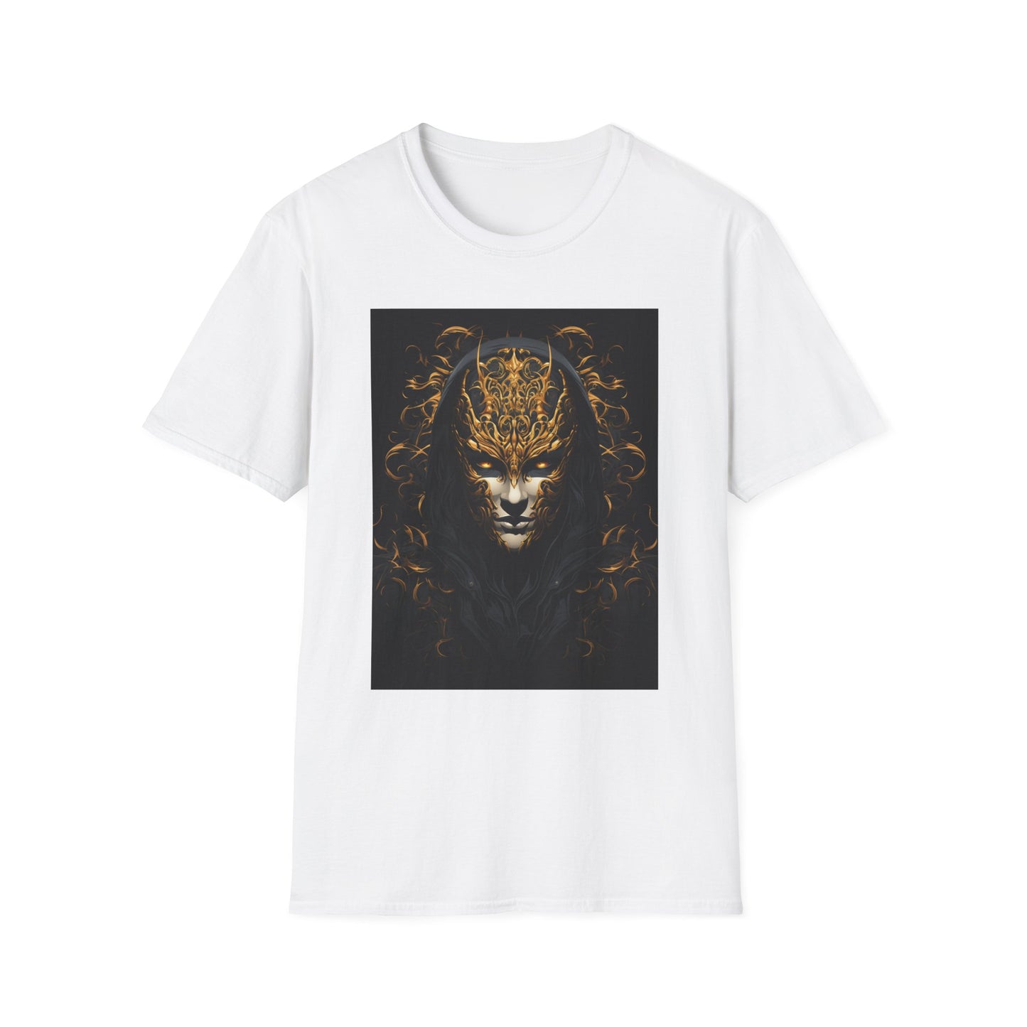 Mystical Art Unisex Softstyle T-Shirt - Enigmatic Design