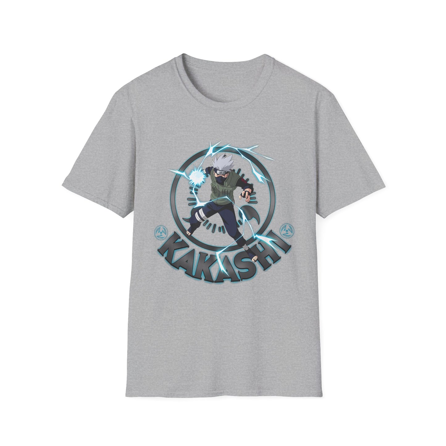 Kakashi Unisex Softstyle T-Shirt - Perfect for Anime Fans