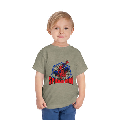 Spider-Man Toddler T-Shirt, Cute Kids Tee, Superhero Birthday Gift, Child's Playwear, Cartoon Apparel