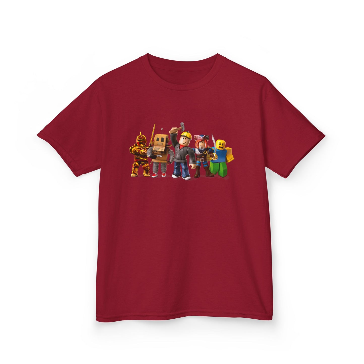 Minecraft Characters Kids Tee, Gamer T-Shirt, Fun Casual Wear, Birthday Gift, Children's Apparel