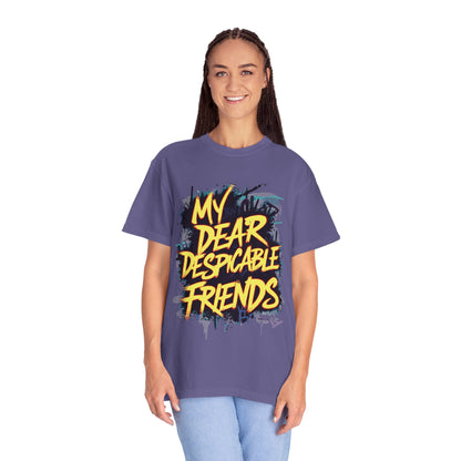 Despicable Friends Graphic Tee, Unisex T-Shirt, Casual Wear, Gift for Friends, Fun Statement Shirt, Graphic Tee for Fans