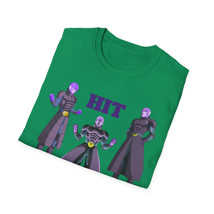 Unisex Softstyle T-Shirt - HIT Character Design for Anime Lovers