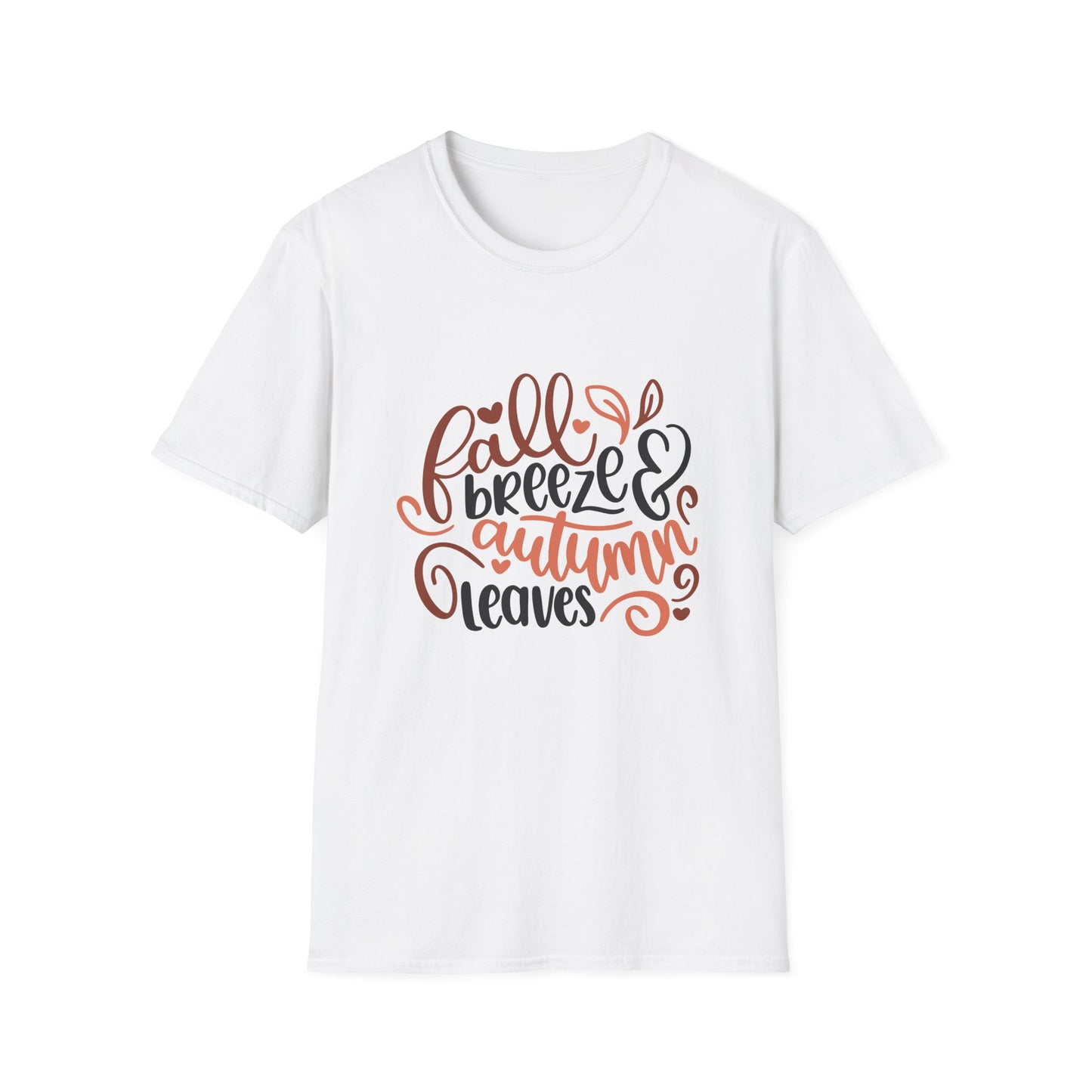 Cozy Autumn Unisex T-Shirt - Fall Breeze & Autumn Leaves, Seasonal Tee, Gift for Fall Lovers, Harvest Outfit, Stylish Casual Wear