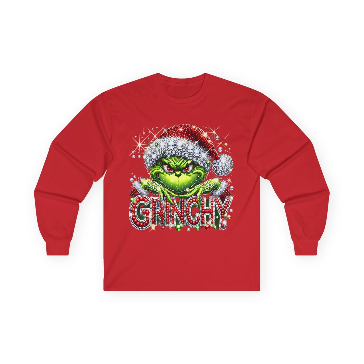 Grinchy Holiday Long Sleeve Tee