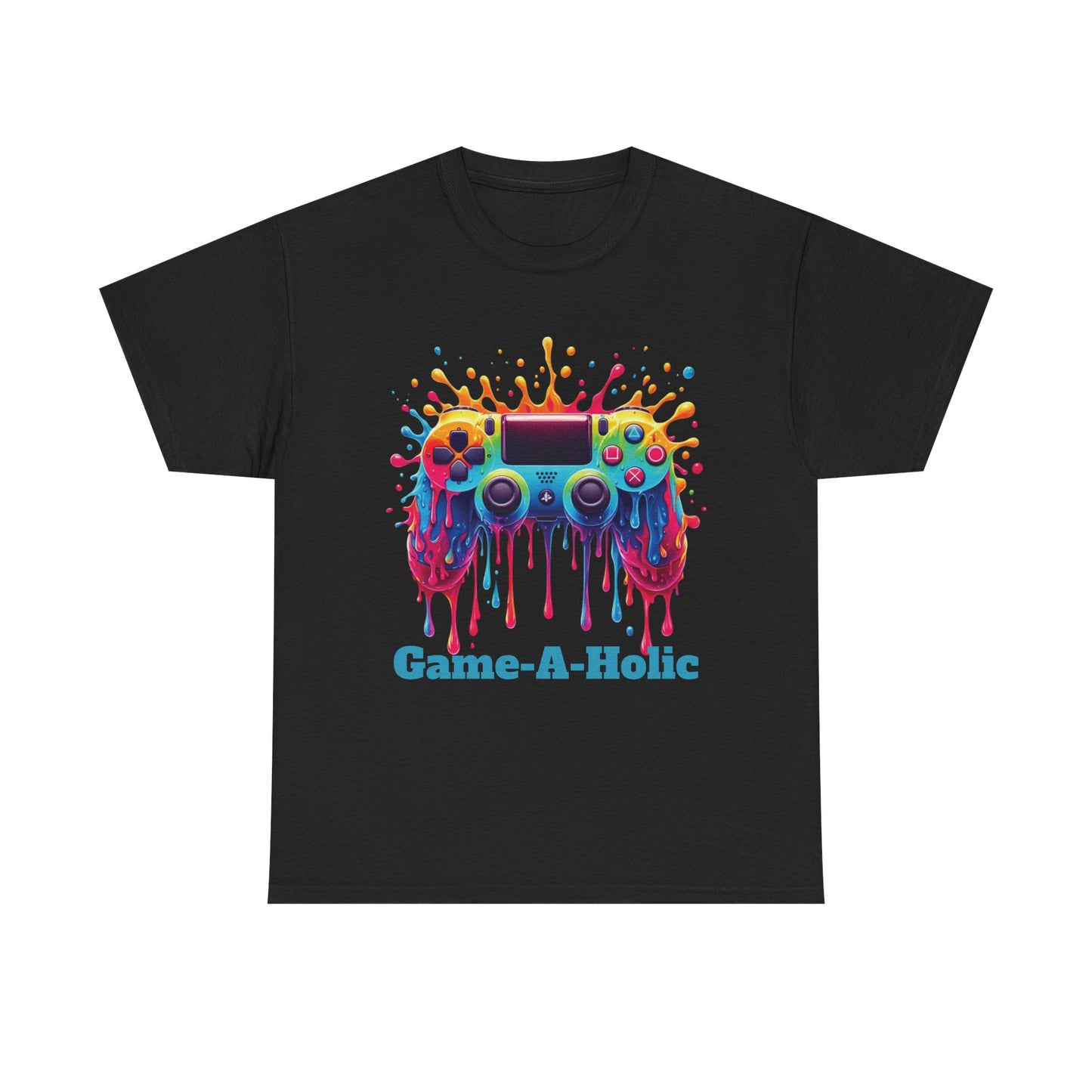 Game-A-Holic Unisex Heavy Cotton Tee - Perfect Gift for Gamers