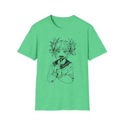 Cute Anime Character Unisex Softstyle T-Shirt - Perfect for Fans and Casual Wear
