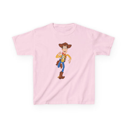 Whimsical Cowboy Kids Tee, Fun Graphic Tee, Kids Casual Wear, Adventure Shirt, Gift for Children, Birthday Outfit, Playful Apparel