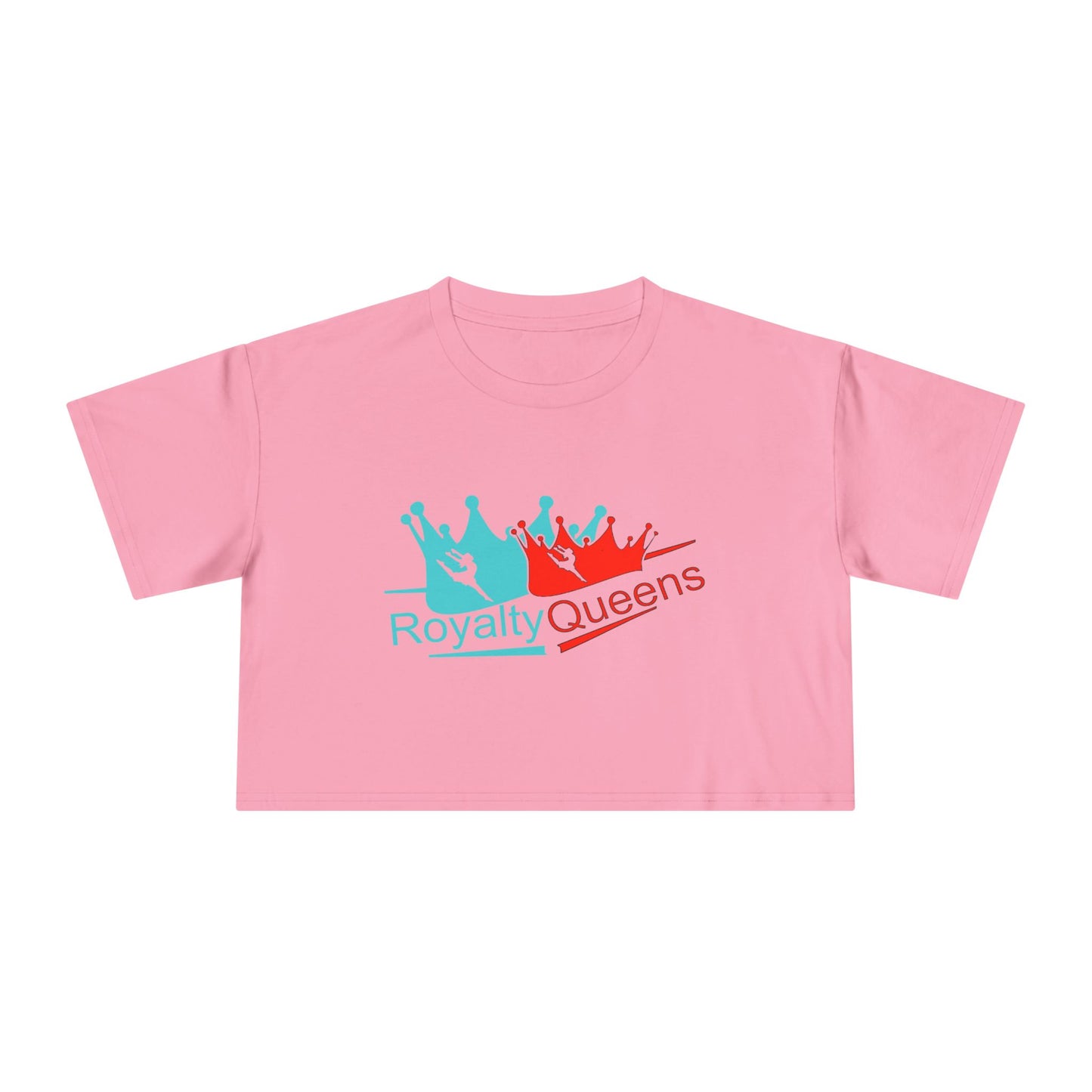 Royalty Queens Women's Crop Tee - Stylish Summer Top, Perfect Gift for Birthdays, Group Events, or Casual Outings