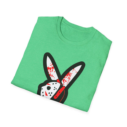 Slayboy Graphic Tee, Unisex Softstyle T-Shirt for Horror Fans, Cosplay Outfit, Halloween Costume, Casual Streetwear