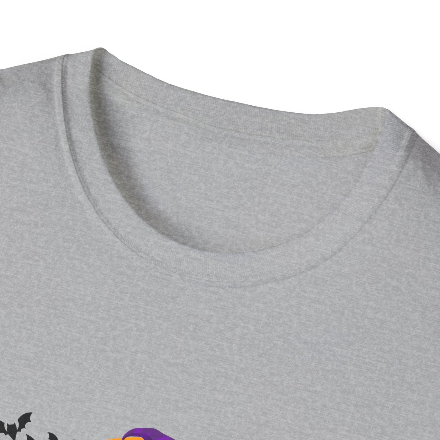 Halloween Ghost Graphic Tee, Unisex Softstyle T-Shirt, Spooky Shirt, Halloween Costume, Halloween Gift, Treat or Treat T-Shirt