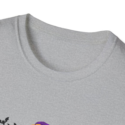 Halloween Ghost Graphic Tee, Unisex Softstyle T-Shirt, Spooky Shirt, Halloween Costume, Halloween Gift, Treat or Treat T-Shirt