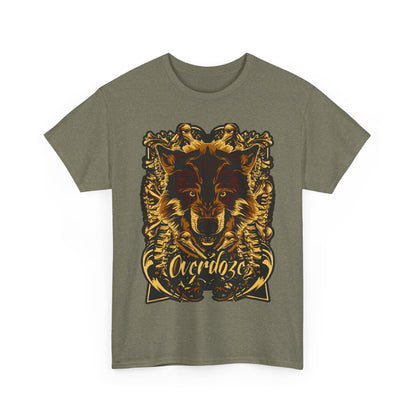 Courageous Wolf Unisex Heavy Cotton Tee