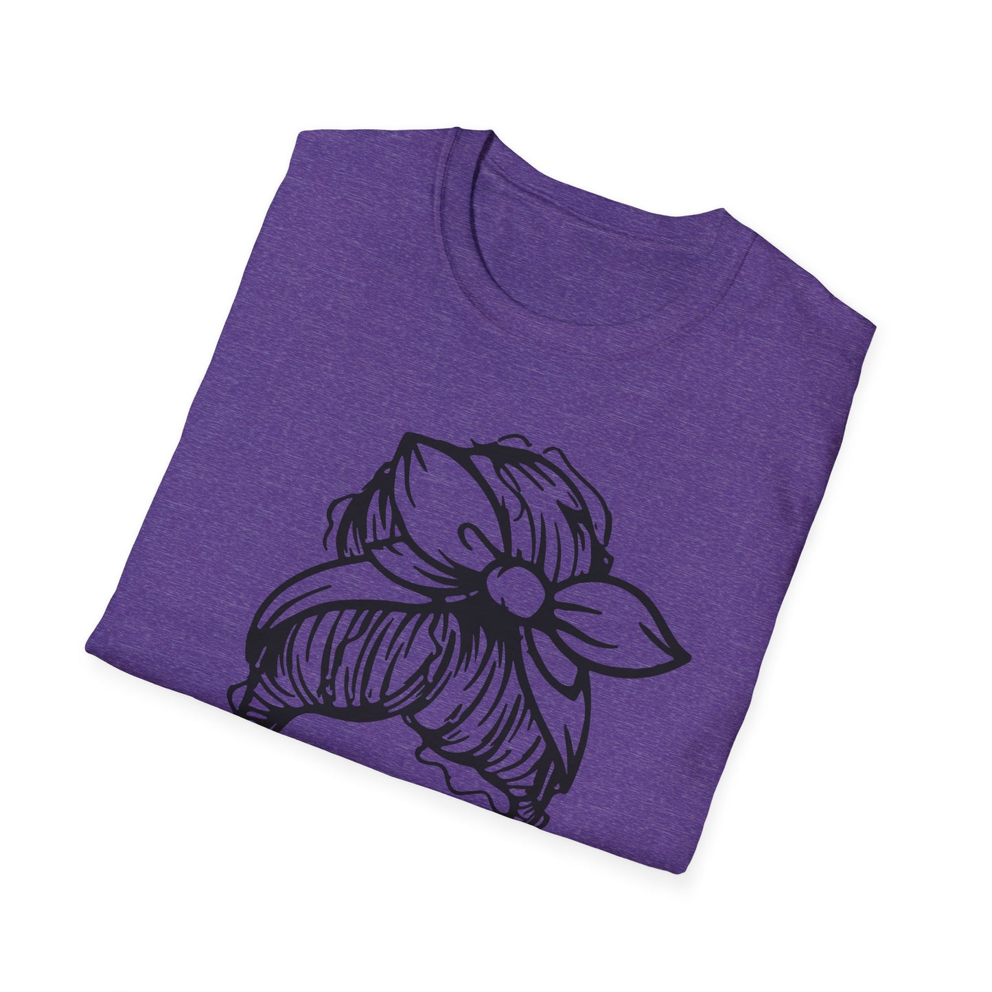 #DogMom Unisex Softstyle T-Shirt - Perfect Gift for Pet Lovers