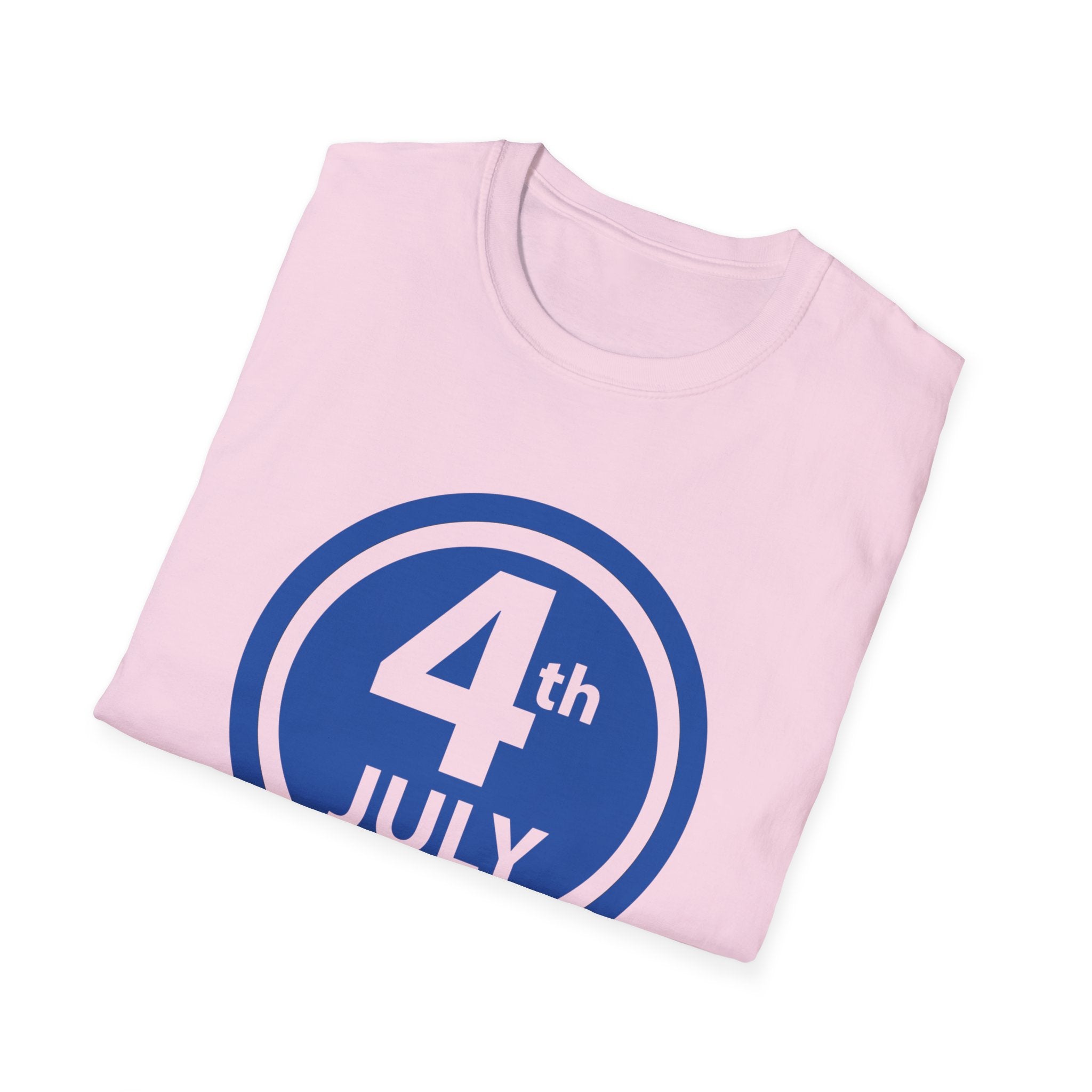 4th of July Unisex Softstyle T-Shirt, Independence Day Tee, Patriotic Shirt, July 4th Celebration T-Shirt, USA Pride Clothing