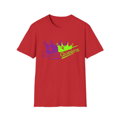 Royalty Queens Unisex T-Shirt | Fun Graphic Tee for Gifts, Celebrations, Birthdays, Crown Lovers, Casual Wear